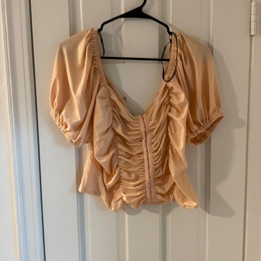 Forever 21 light pink corset top
